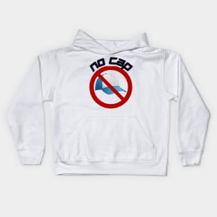 "No Cap" Trendy Sayings Design Kids Hoodie